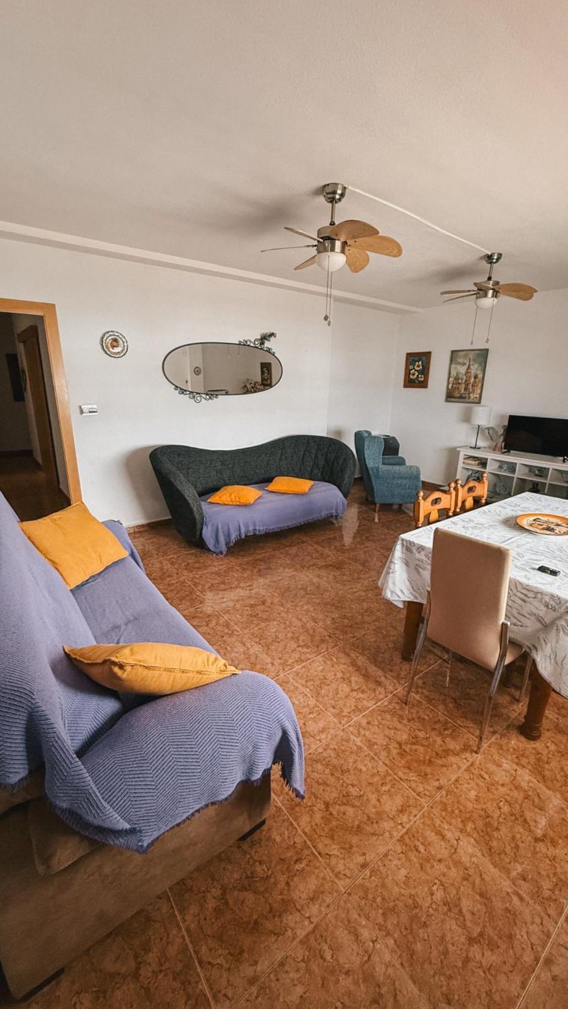Apartamento en primera linea de mar. Murcia Exterior foto