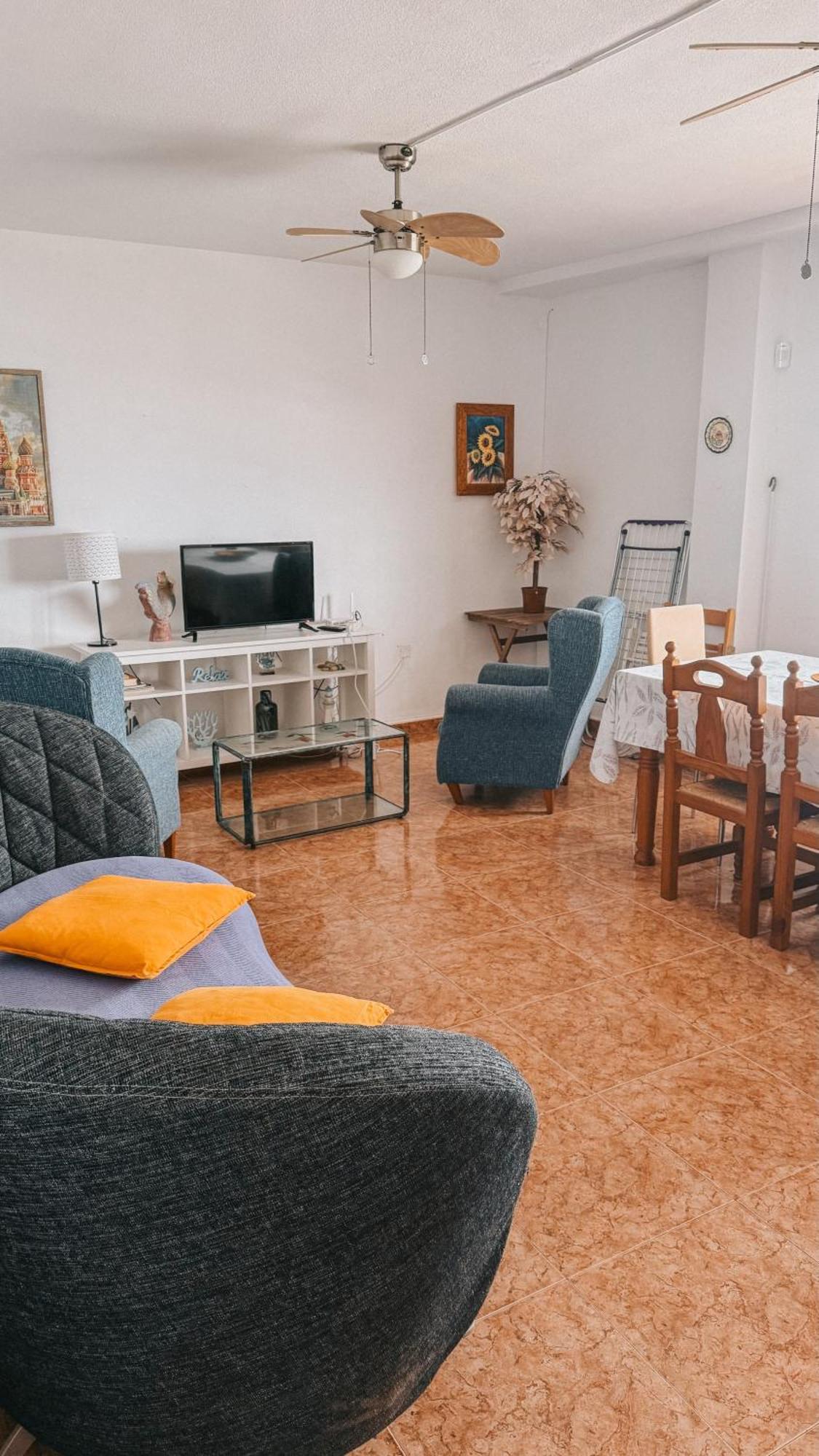 Apartamento en primera linea de mar. Murcia Exterior foto