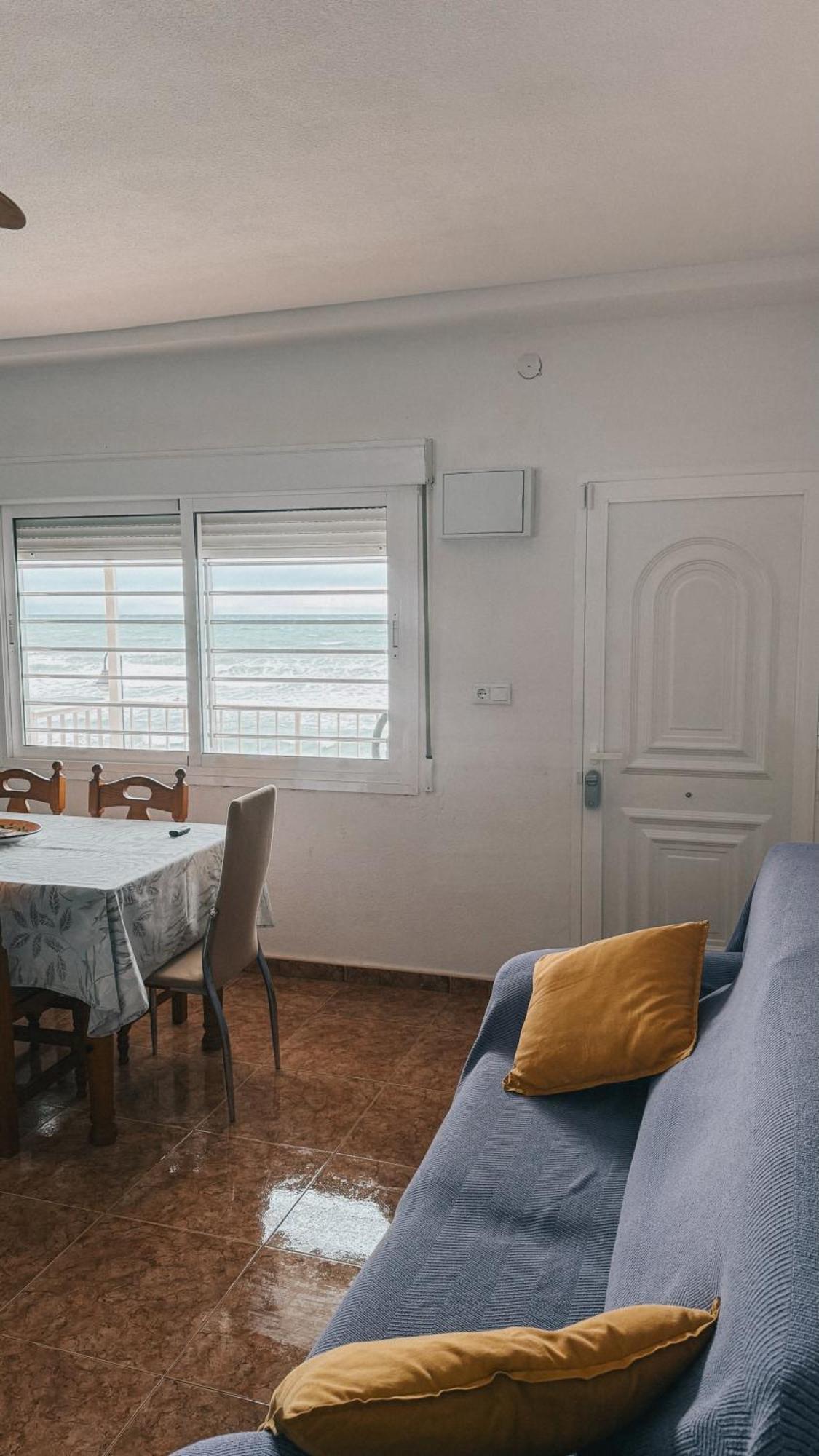Apartamento en primera linea de mar. Murcia Exterior foto